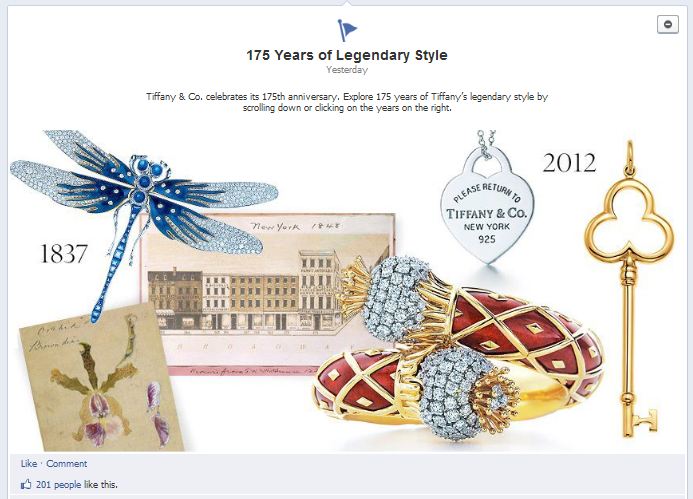 Tiffany & Co. Facebook