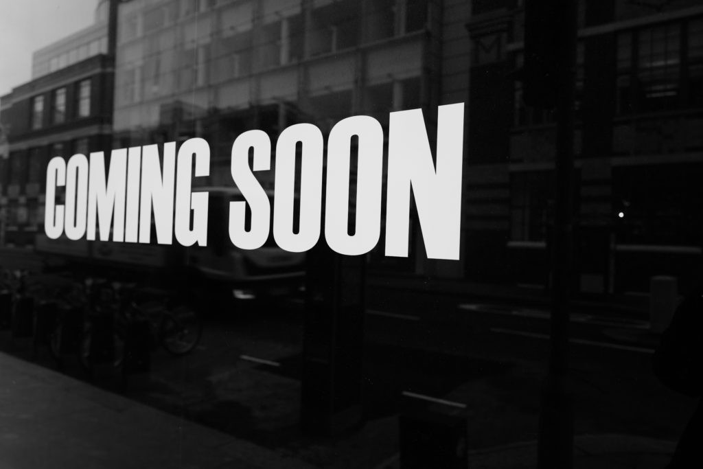 coming soon sign