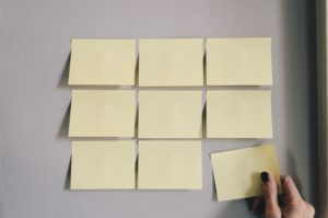 sticky notes