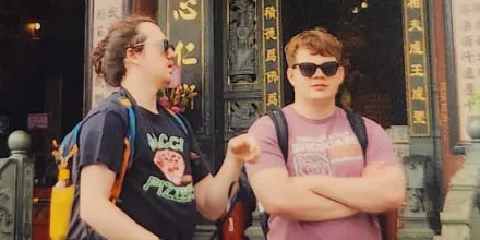 Edward on vacation