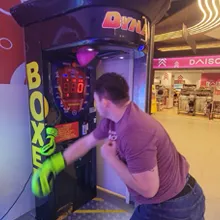 Edward at arcade
