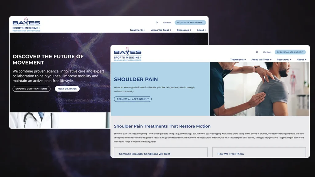 Bayes Sports Medicine screenshots