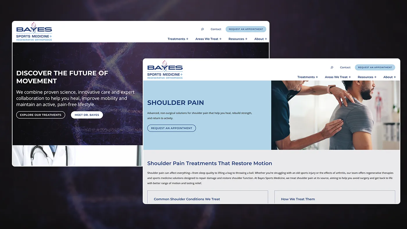 Bayes Sports Medicine screenshots